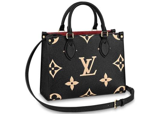 LV onthego PM tote bag with Box