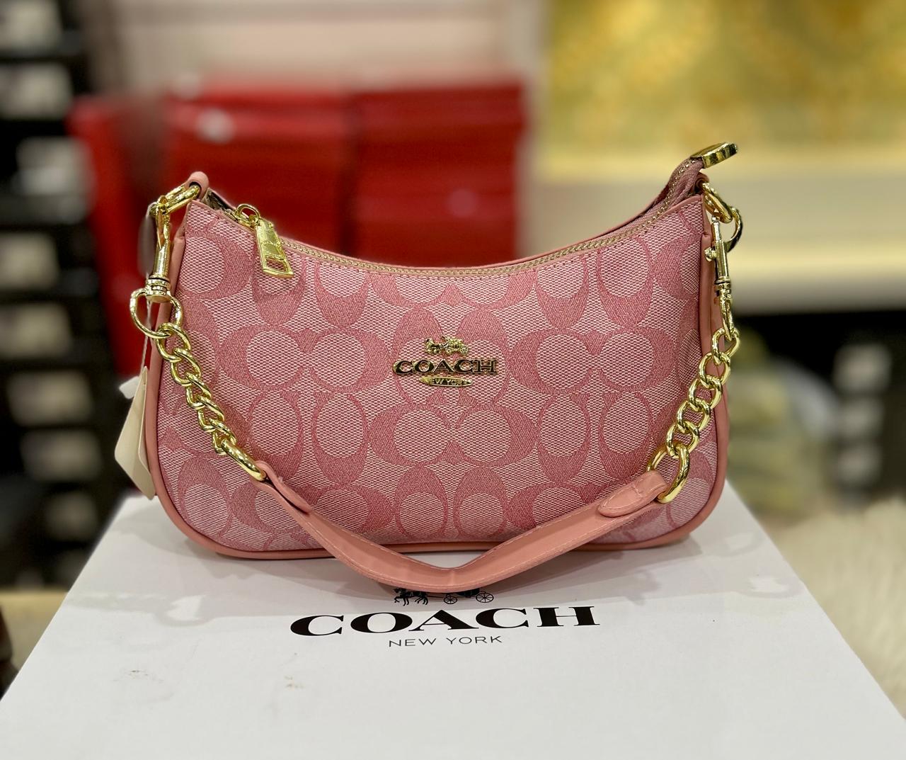 Pink Coach Teri with brand box