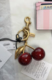 Coach Cherry bag Charm