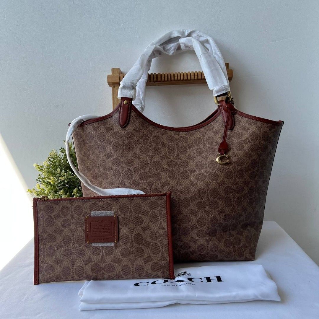 Coach Tote with Pouch