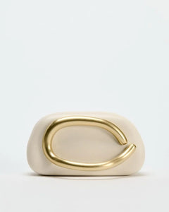 Zara Clutch White Colour with Brand Box