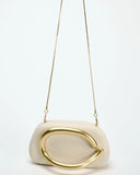 Zara Clutch White Colour with Brand Box