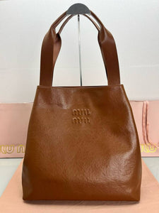 Imported MIU MIU Leather Tote Bag