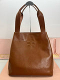Imported MIU MIU Leather Tote Bag
