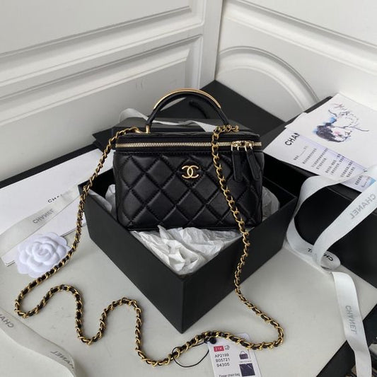 CHANEL Vanity bag with Brand box