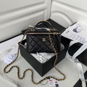 CHANEL Vanity bag with Brand box