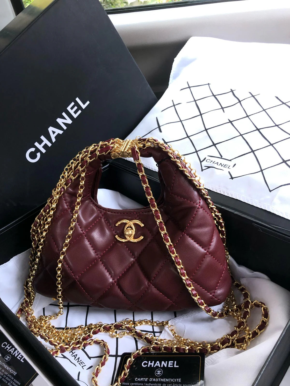 Imported CHANEL Handbag with Brand Box