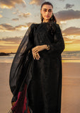 Rang Rasiya Embroidered  Chickenkari Lawn- ZÉVA