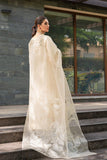 Mushq Off White Luxury Lawn Collection - ZÉVA
