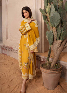 Crimson lawn Embroidered - ZÉVA