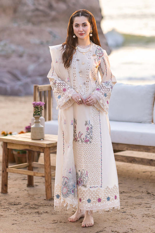 Qalamkar Luxury Embroidered Lawn - ZÉVA