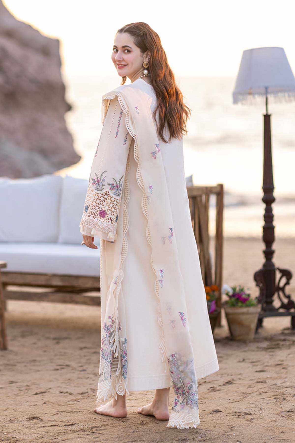 Qalamkar Luxury Embroidered Lawn - ZÉVA