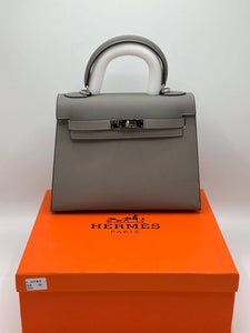 Hermes Kelly Silver Hardware with Brand Box