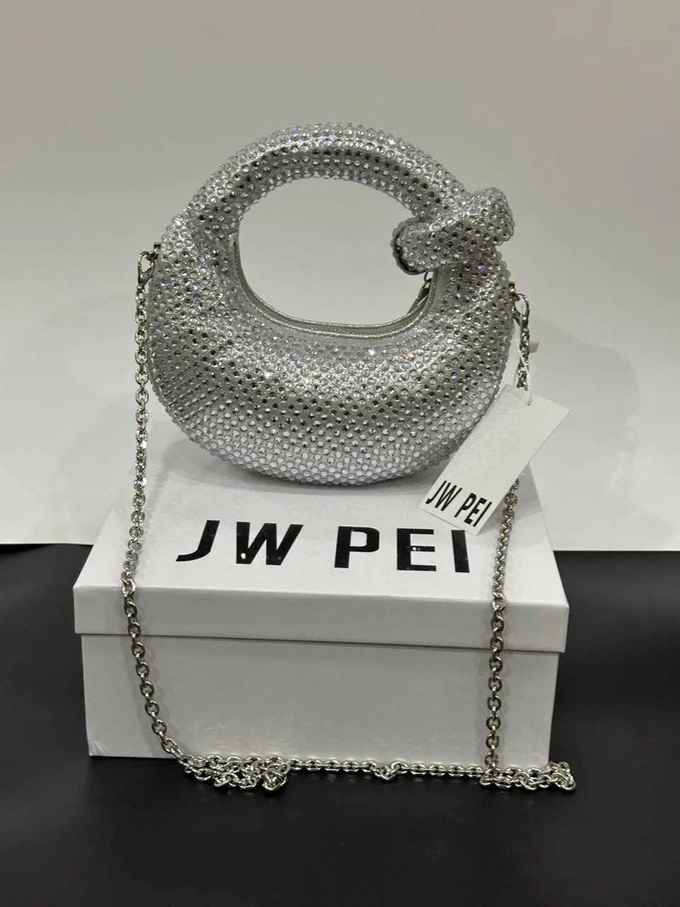 JW PEI Abacus Top mini handle Bag with Brand Box