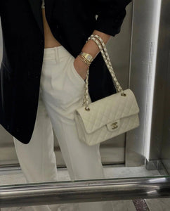 CHANEL Classic with Brand Box- Genuine Leather