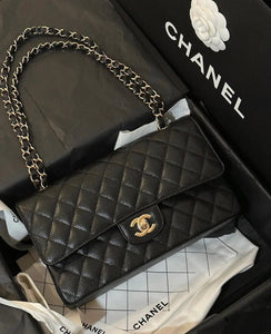 CHANEL Classic with Brand Box- Genuine Leather