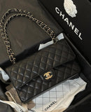 CHANEL Classic with Brand Box- Genuine Leather
