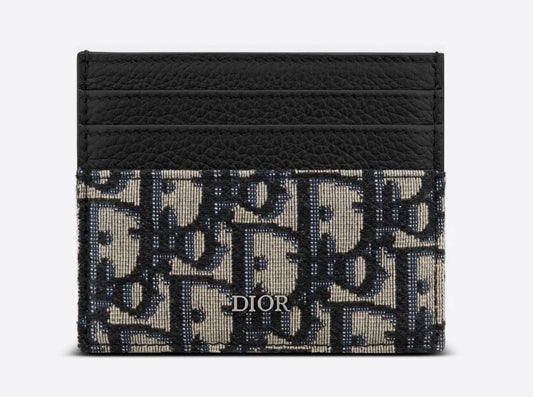 Dior Card Holder with Box and Dust Bag