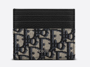 Dior Card Holder with Box and Dust Bag