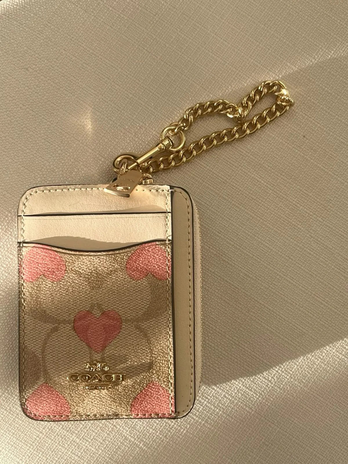Coach Cardholder with Brand Box and Dust Bag