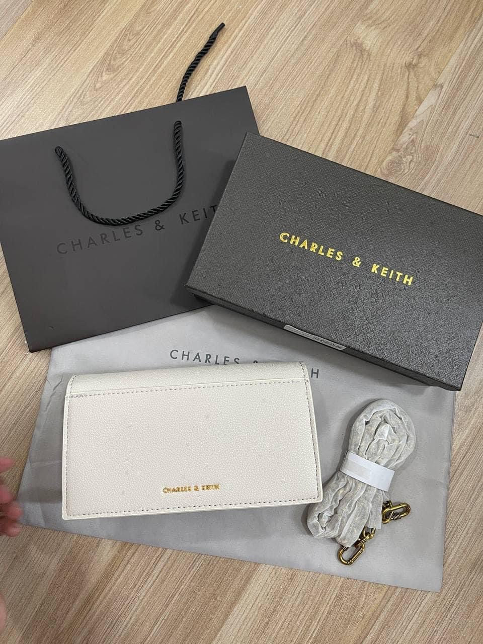 Charles & Keith Stone Embellished Wallet