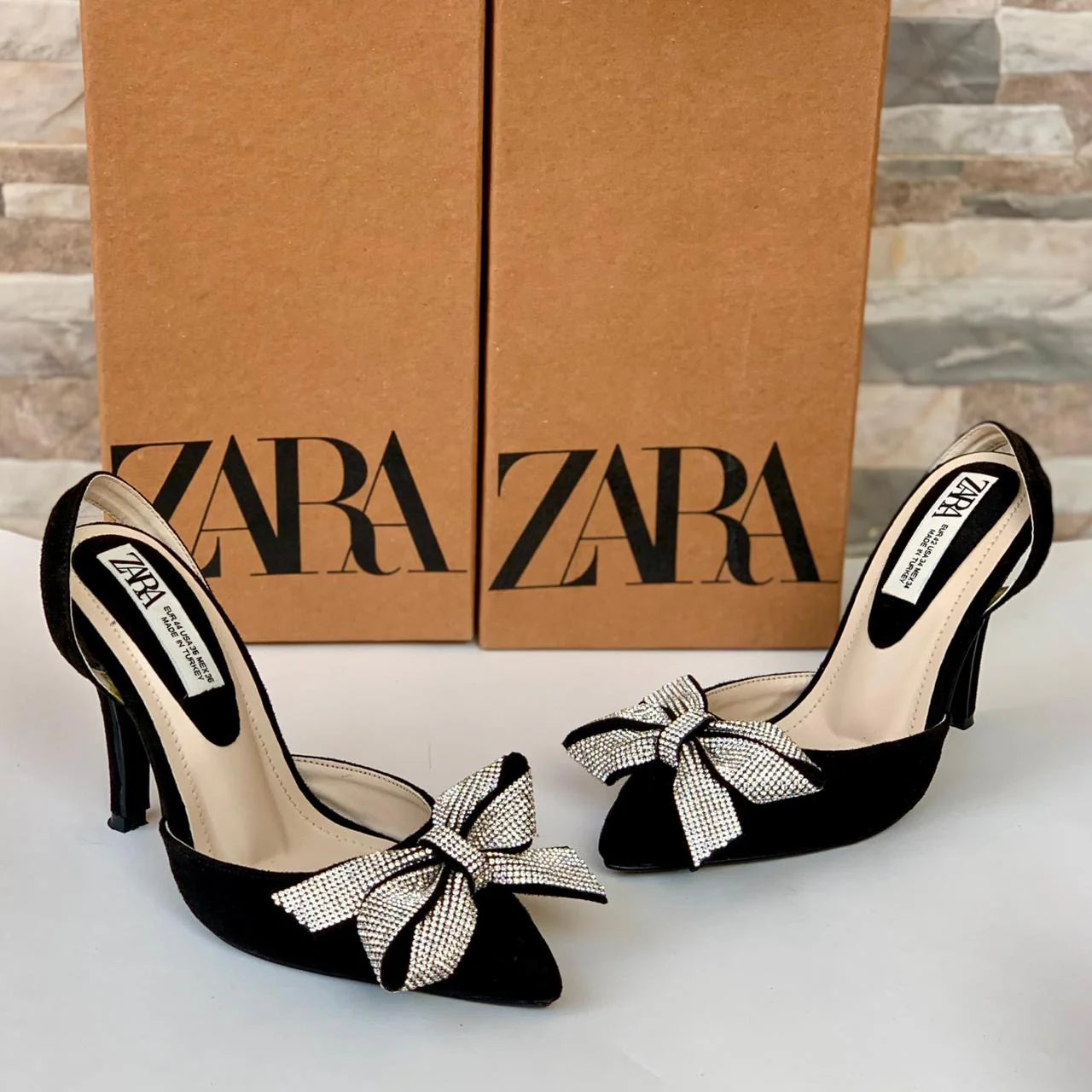 Imported ZARA Bow Heels