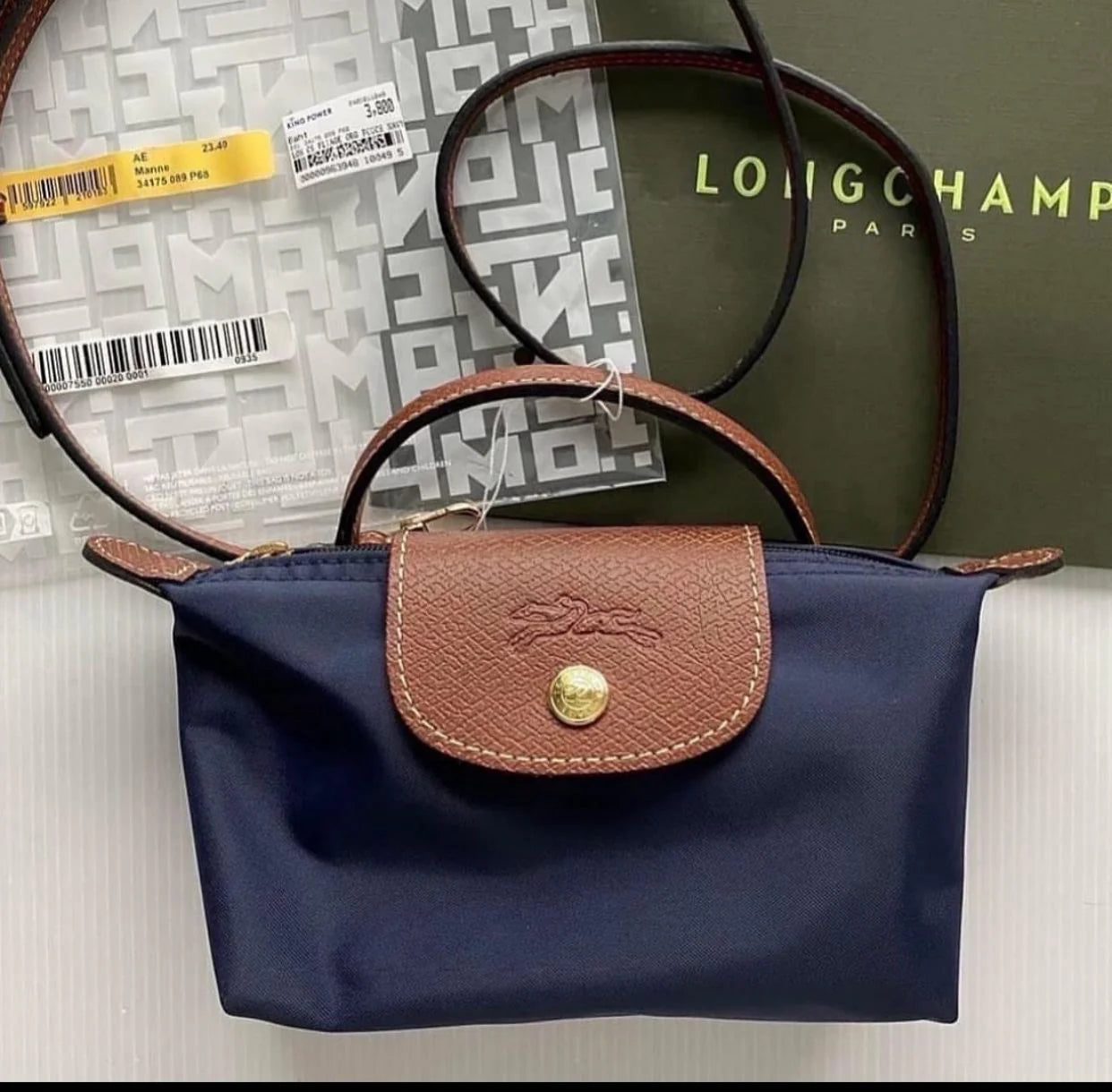 Long Champ Mini- Blue