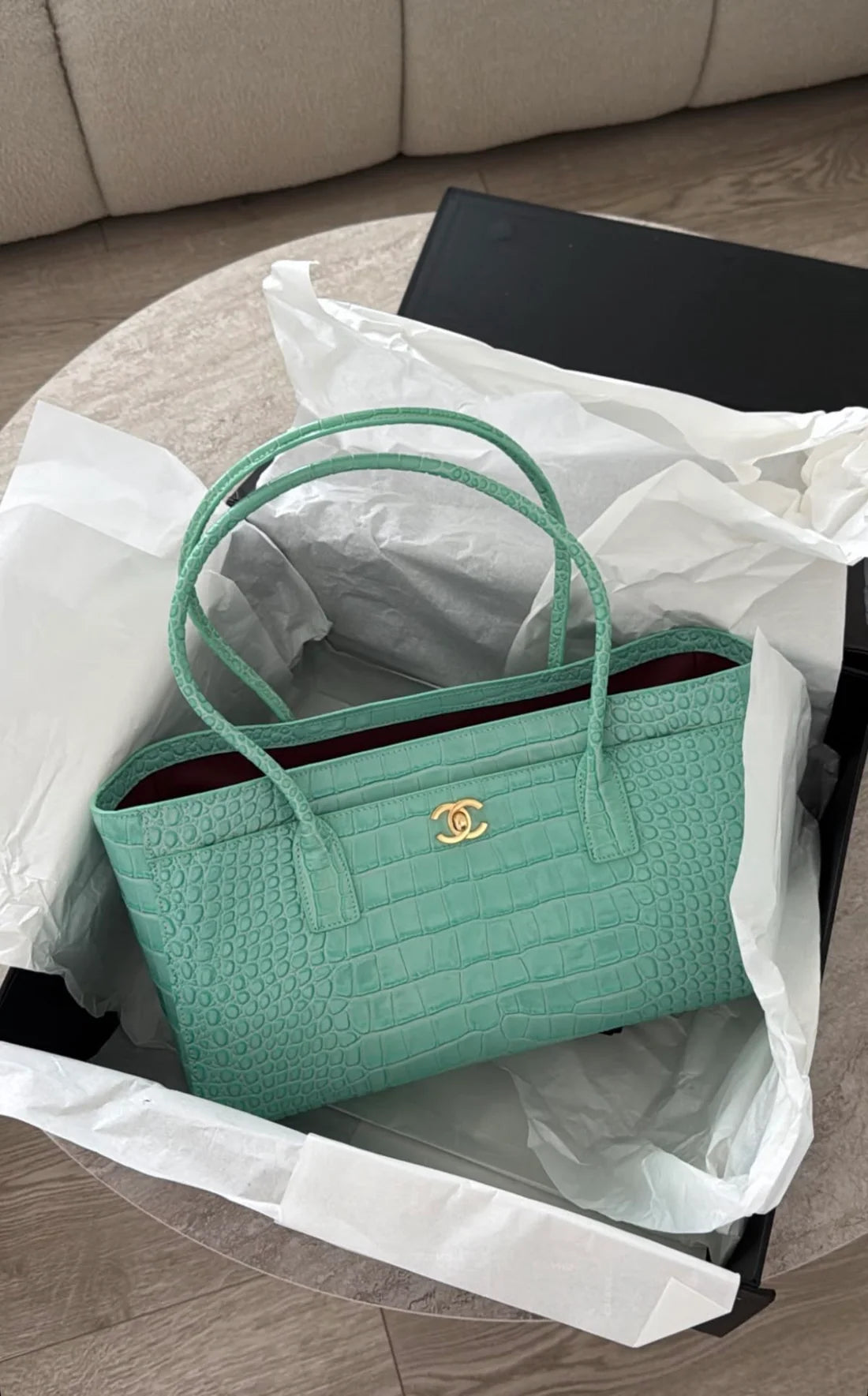 CHANEL 26S Tote with Brand Box