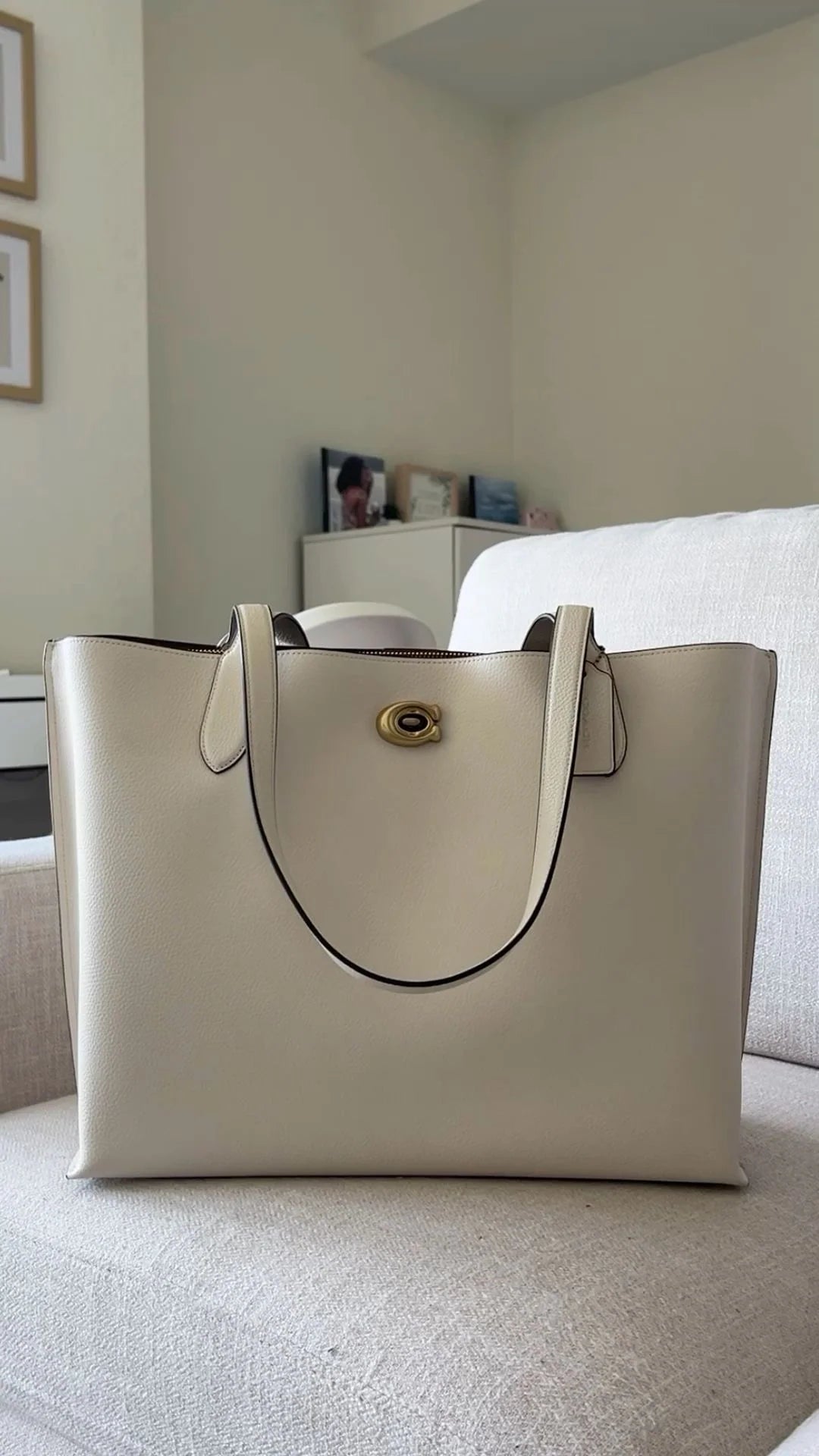 Coach Willow Tote with Brand Box