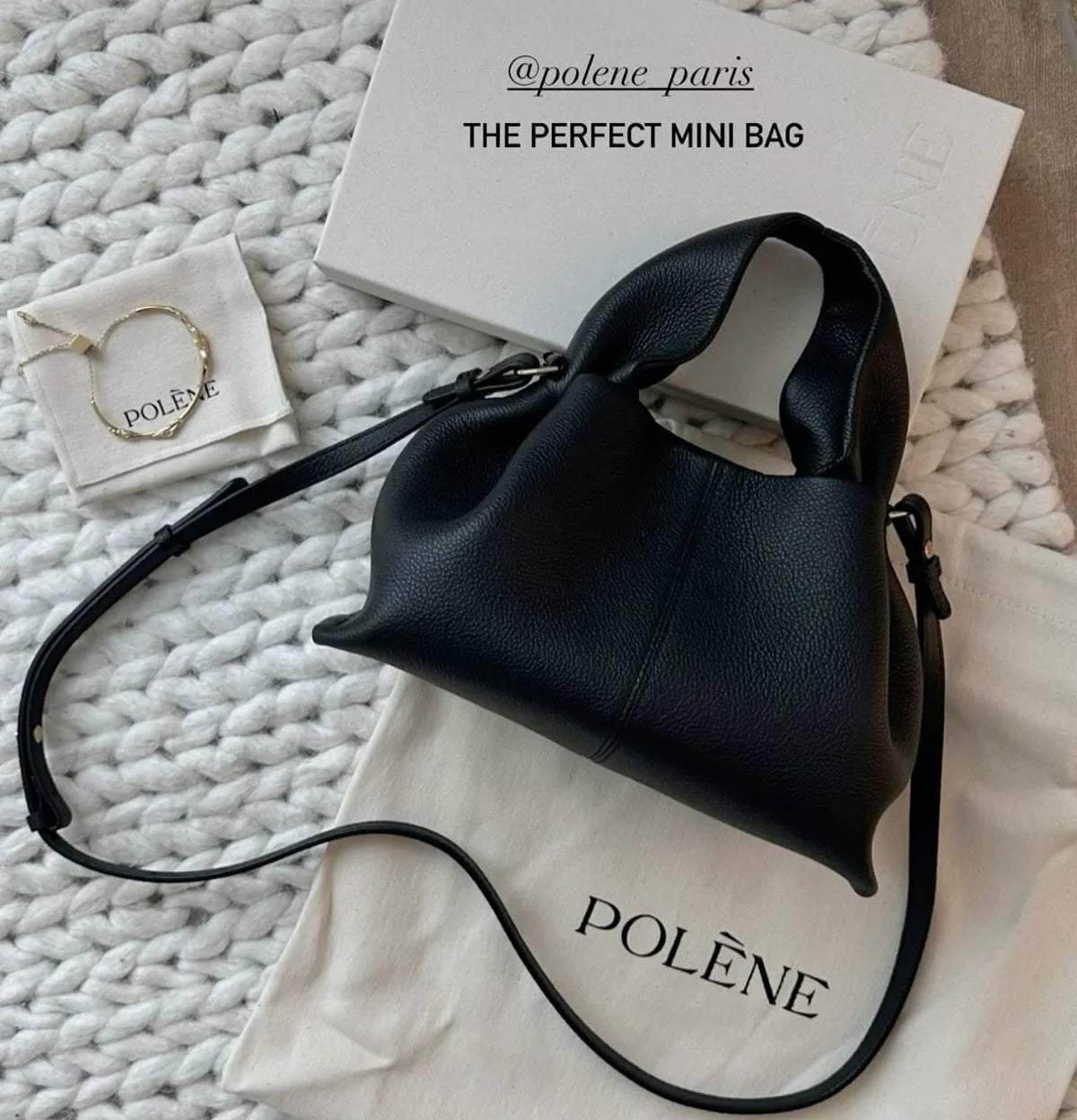 Polene Mini Neuf with Brand Box