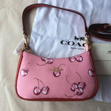 COACH Cherry Terri Handbag With Brand box