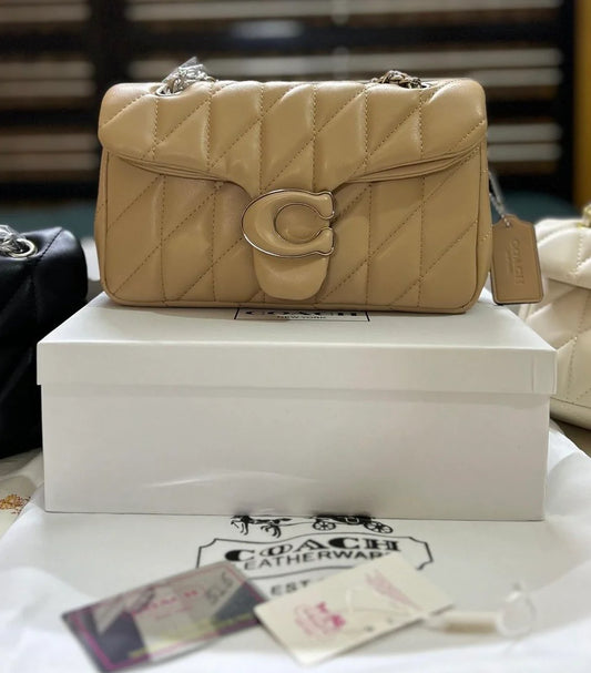Coach Quilted Tabby with Brand Box