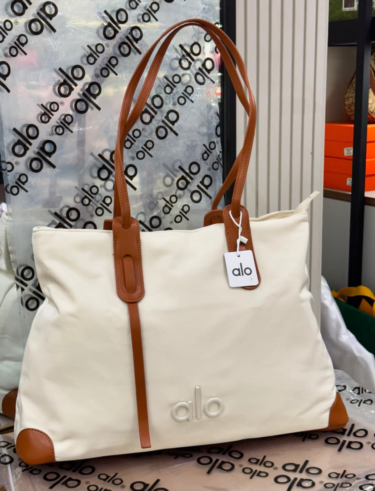 Alo Large Canvas Tote Bag