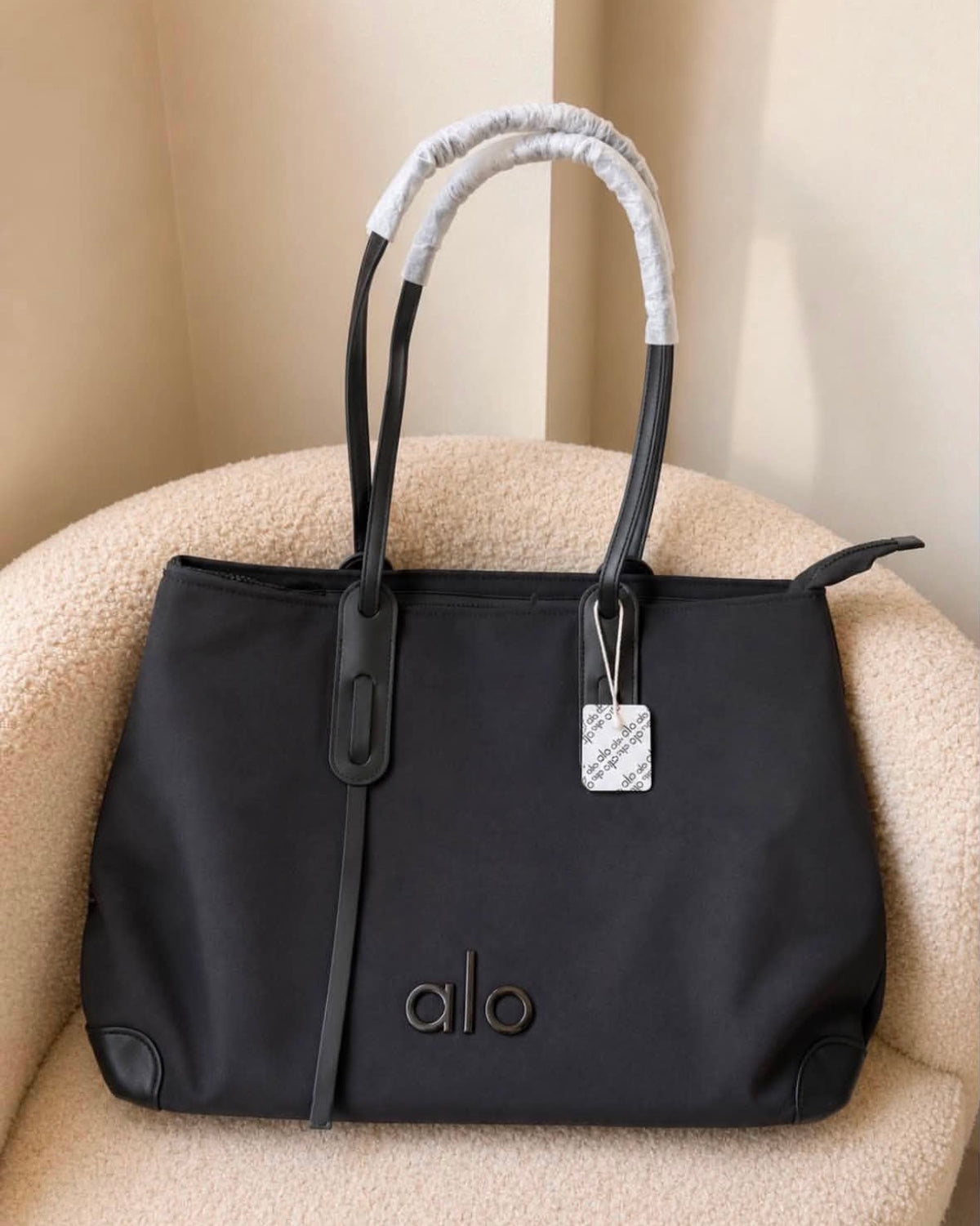 Alo Large Canvas Tote Bag