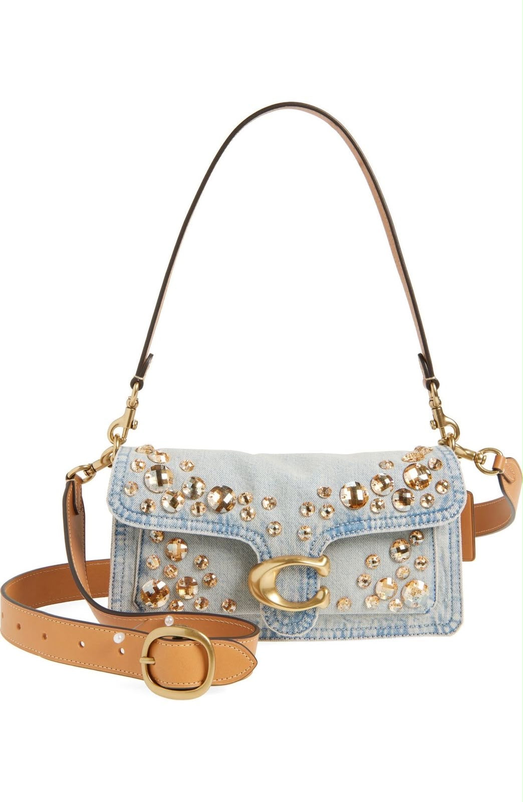 Coach Tabby Denim with Stone